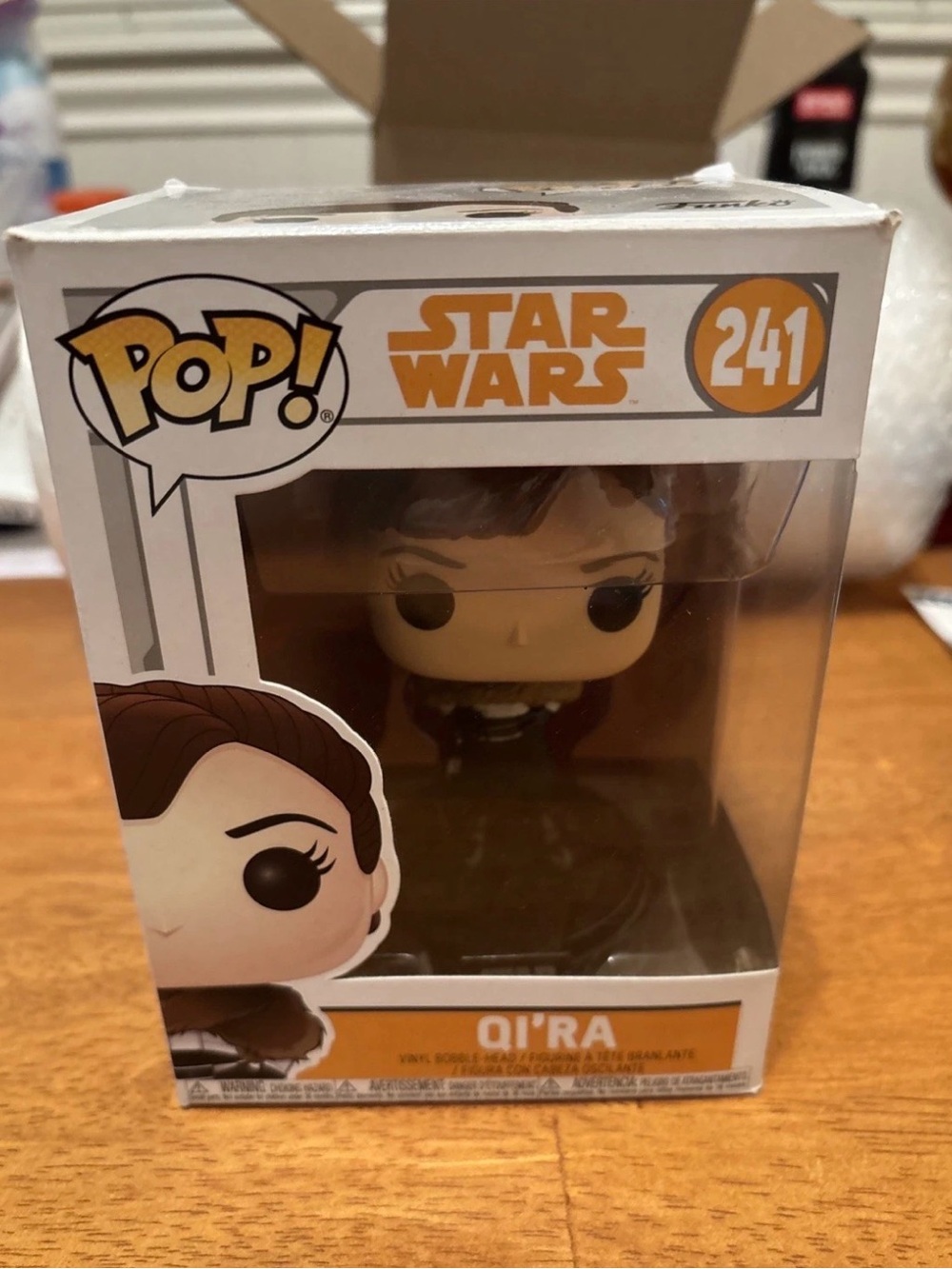 Funko Pop! Star Wars Qi'ra Vinyl Figure - Black, Brown, Tan